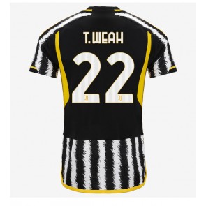 Juventus Timothy Weah #22 Domaci Dres 2023-24 Kratak Rukavima